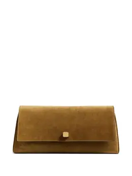 Khaite flap leather clutch bag 32170753