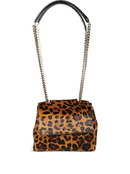 Orciani leopard print chain Sveva XS bag 32133392