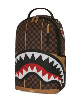 Sprayground Hennyville Dlxsv checkerboard shark backpack 32153186