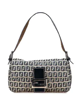 Fendi 20th Century Zucchino Canvas Baguette shoulder bag 32193690