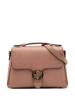 Gucci 2000-2015 Small Dollar Calfskin Interlocking G satchel 32198403