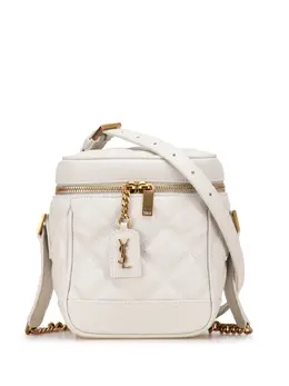 Saint Laurent 2021 Grain de Poudre Quilted 80's Vanity Bag crossbody bag 32199715