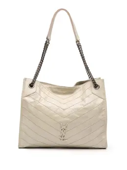 Saint Laurent 2023 Medium Crinkled Calfskin Monogram Niki Shopper tote bag 32236261