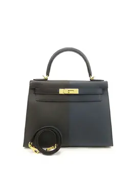 Hermes 2021 Tricolor Epsom Kelly II Casaque Sellier 28 satchel 32202307