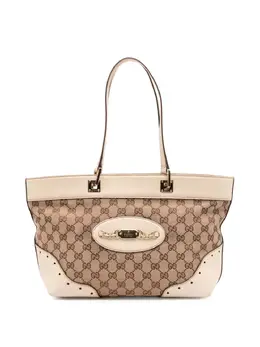 Gucci 2000-2015 GG Canvas Punch tote bag 32240018