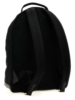 Tom Ford-Logo Backpack Zaini E Valigie Nero-Uomo 51733498855764
