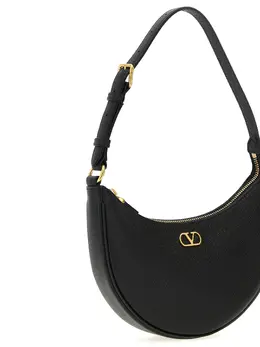 Valentino Garavani-Valentino Garavani Vlogo Mini Shoulder Bag Borse A Spalla E Tracolla Nero-Donna 51927255974228