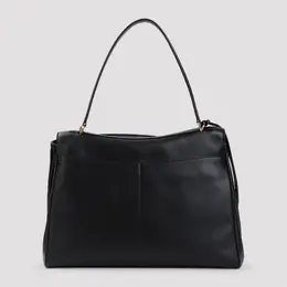 Balenciaga-Black Calf Leather Rodeo Bag-Donna 52012825411924