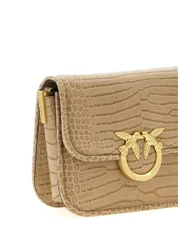 Pinko-Love Bag Box Borse A Spalla E Tracolla Beige-Donna 52217243763028