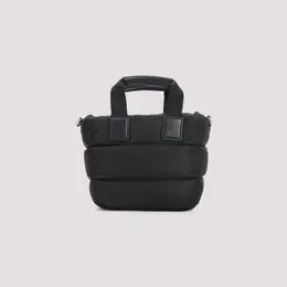 Moncler-Black Micro Caradoc Polyamide Shoulder Bag-Donna 52228545970516