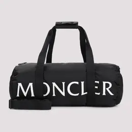 Moncler-Black Duddle Gym Weekeng Polyamide Tote Bag-Uomo 52228546560340