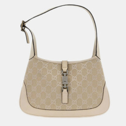 Gucci White GG Jackie Hobo Handbag 001ï½¥3735 001998 1220665