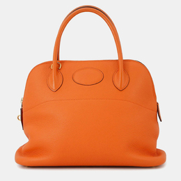 Hermes Bolide 31 Orange Taurillon Clemence Bag 1220031