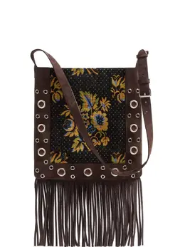 Valentino Garavani Nellcôte jacquard shoulder bag 25712558