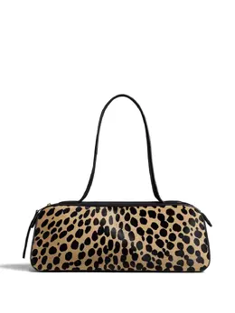 Khaite Simona animal-print zip shoulder bag 32171206