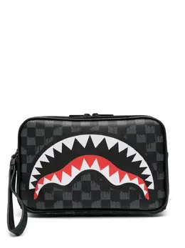 Sprayground shark-teeth wash bag 25369484