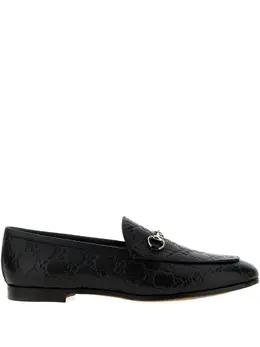 Gucci Jordaan GG leather loafers 32221942