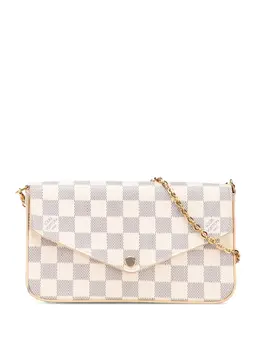 Louis Vuitton 2018 Damier Azur Pochette Felicie crossbody bag 32257788