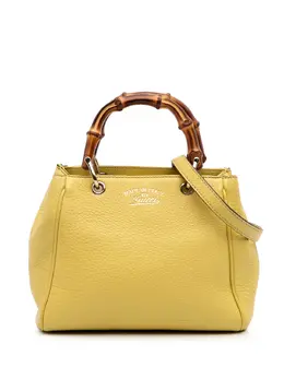 Gucci 2016-2025 Mini Calfskin Bamboo Shopper satchel 32259880