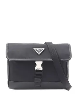 Prada 2013-2025 Saffiano Trimmed Re Nylon Smartphone Case shoulder bag 32260883