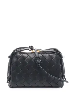 Bottega Veneta 2012-2025 Lambskin Intrecciato Concert Pouch crossbody bag 32260748