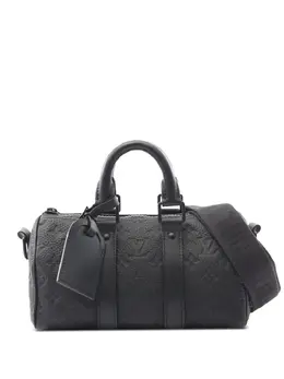 Louis Vuitton 2021-2025 Monogram Taurillon Keepall Bandouliere 25 satchel 32260847