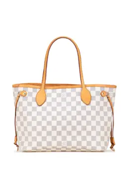 Louis Vuitton 2010 Damier Azur Neverfull PM tote bag 32259538