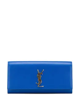 Saint Laurent 2012-2025 Grain de Poudre Monogram Cassandre clutch bag 32260283