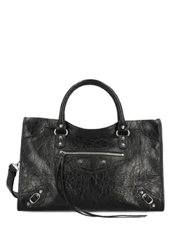 Balenciaga Le City leather tote bag 32207193