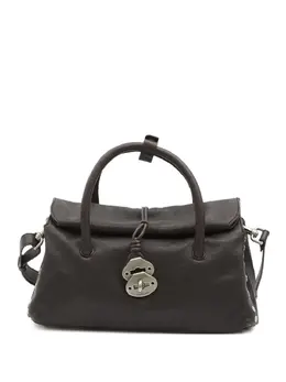 Zanellato small Dotta pebbled leather tote bag 32239956