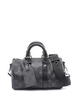 Louis Vuitton 2021-2025 Monogram Eclipse Reverse Keepall Bandouliere 25 satchel 32261350