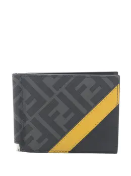 Fendi 2018-2025 Zucca Coated Canvas Diagonal card holder 32260934