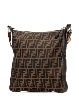 Fendi 2000-2010 Zucca Canvas Selleria crossbody bag 32267516