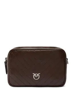 Pinko medium chevron logo cross body bag 30379487