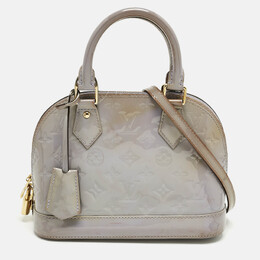 Louis Vuitton Lilac Monogram Vernis Alma BB Bag 1220448