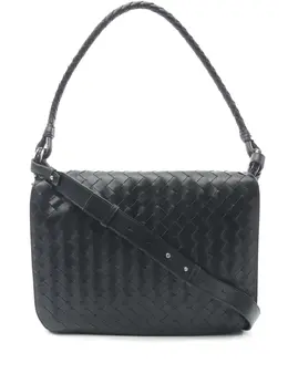 Bottega Veneta 2012-2025 Nappa Intrecciato Swing Messenger Bag shoulder bag 32277952