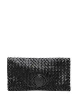 Bottega Veneta 2012-2025 Nappa Intrecciato Turn Lock clutch bag 32284439