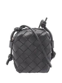 Bottega Veneta 2012-2025 Candy Lambskin Intrecciato Vertical Loop crossbody bag 32261657