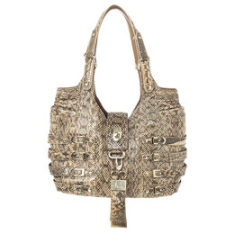 Jimmy Choo Bree Snakeskin Tote 21687