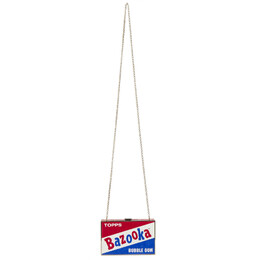 Anya Hindmarch Multicolor Snakeskin Bazooka Imperial Clutch 203398