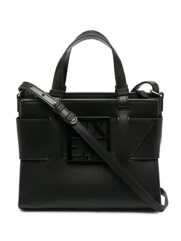 Armani Exchange logo plaque tote bag 15925451