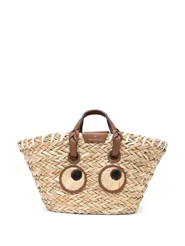Anya Hindmarch Eyes seagrass straw bag 16581271