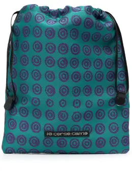 10 Corso Como geometric-print makeup bag 16631391