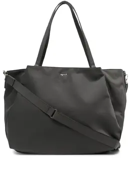 Agnès b. logo-plaque shoulder bag 16582274
