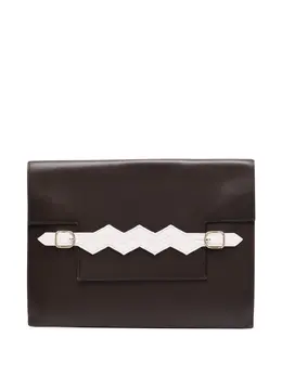 Hermes 1984 appliqué hand strap clutch 16930759