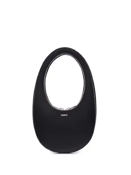 Coperni curved leather tote bag 16973782