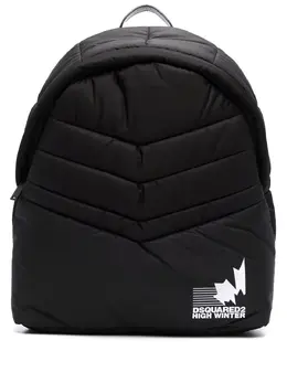 Dsquared2 padded logo-print backpack 17135762