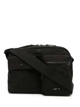 Agnès b. zip-up messenger bag 17126984