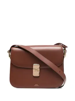 A.P.C. logo-stamp shoulder bag 16058008