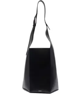 The Attico leather tote bag 17549222